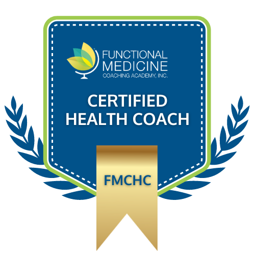 Functional Medicine Certified Health Coach (FMCHC) badge
